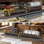 Mould King 12052 – SW1200 Klassische Diesel-Rangierlokomotive – Bild 6