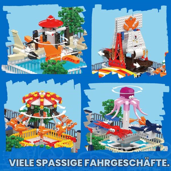 Mould King 11022 – Großer Vergnügungspark – Bild 6