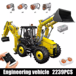 Mould King 17036 – RC Bagger & Bulldozer 2-in-1 – Bild 3
