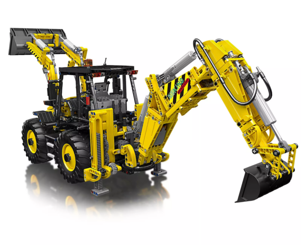 Mould King 17036 – RC Bagger & Bulldozer 2-in-1 4