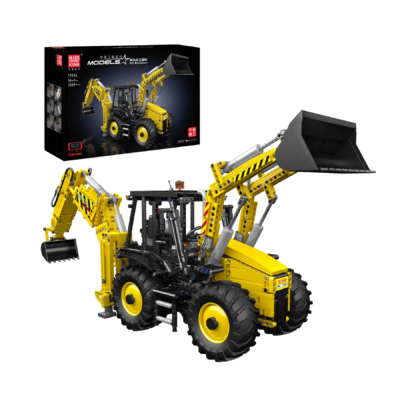 Mould King 17036 – RC Bagger & Bulldozer 2-in-1
