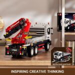 Mould King 17063 – RC LKW mit Ladekran – Bild 2