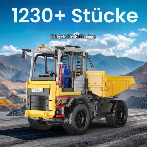 Mould King 17092 – RC Knickgelenk-Dumper – Bild 5