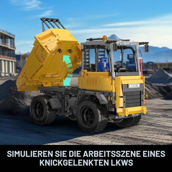 Mould King 17092 – RC Knickgelenk-Dumper – Bild 3