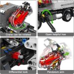 Mould King 19016 – RC Kranwagen mit Ladekran – Bild 6
