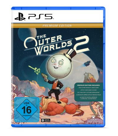 The Outer Worlds 2 – Premium Edition [Disc + Code in der Spieleverpackung] – PlayStation 5 (Neu)
