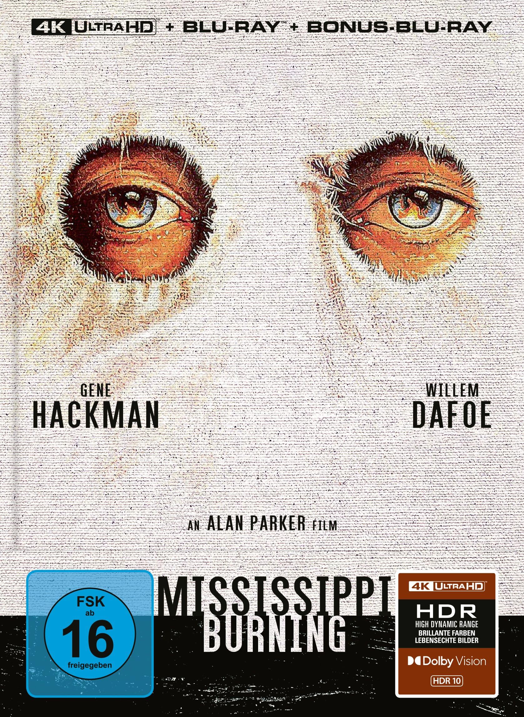 4042564244199.jpg Mississippi Burning – Die Wurzel des Hasses - 3-Disc Limited Collector's Edition im Mediabook (UHD-Blu-ray + Blu-ray + Bonus-Blu-ray) (Wie neu) – Bild 1