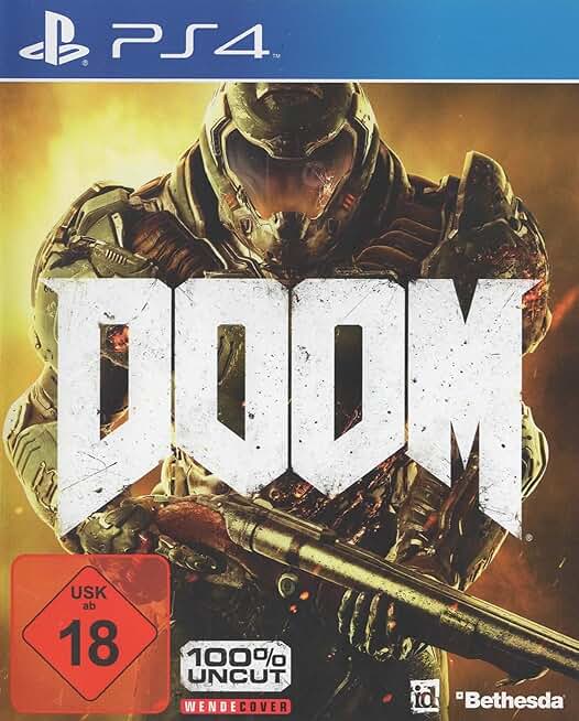 5055856403395.jpg Doom 4 – PlayStation 4 (Wie neu) – Bild 1