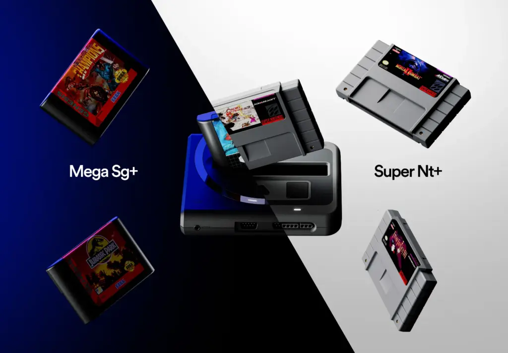 Analogue Super Nt+ und Mega Sg+ Retro-Konsolen